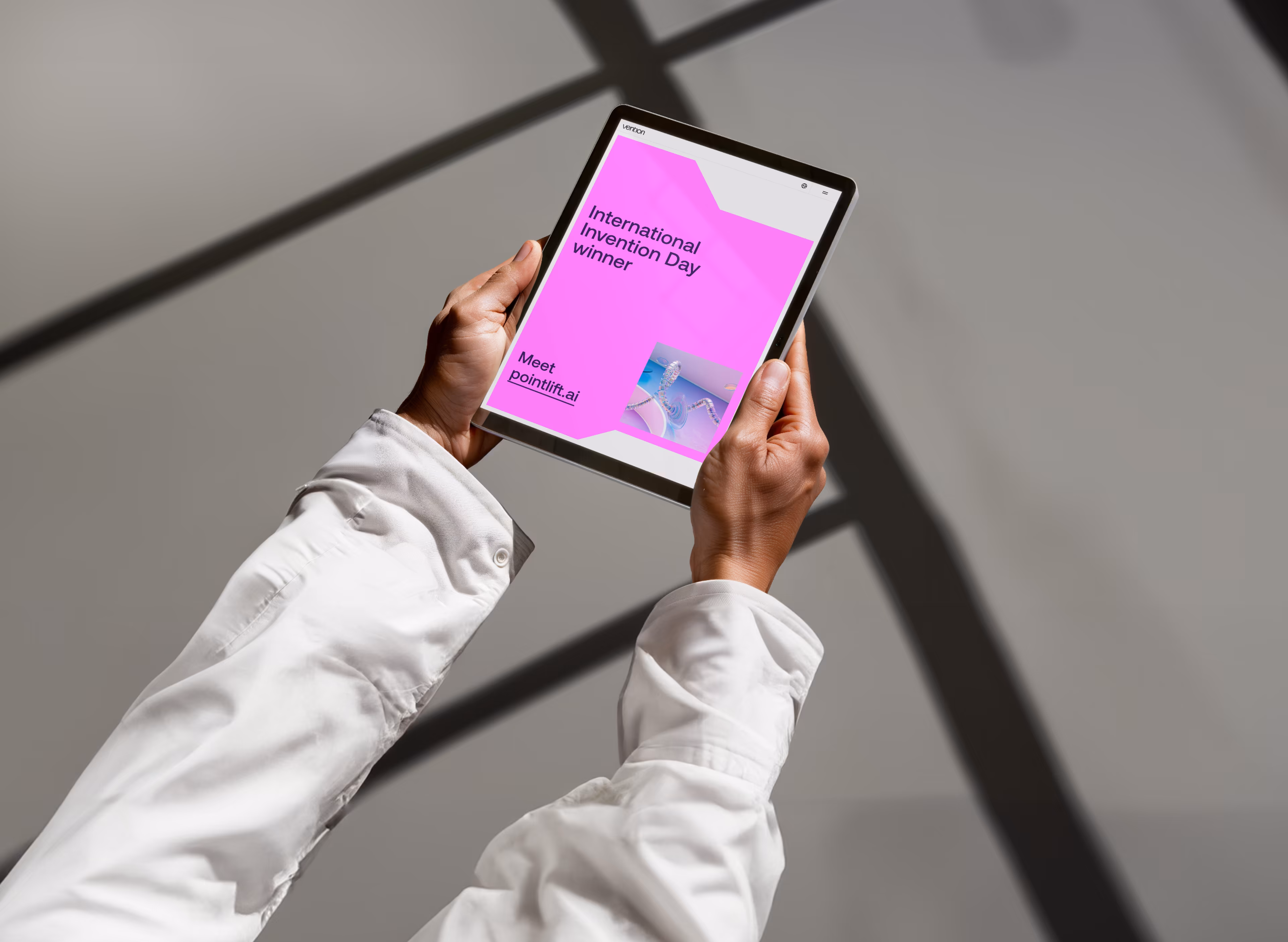 vention announces pointlift.ai as the winner