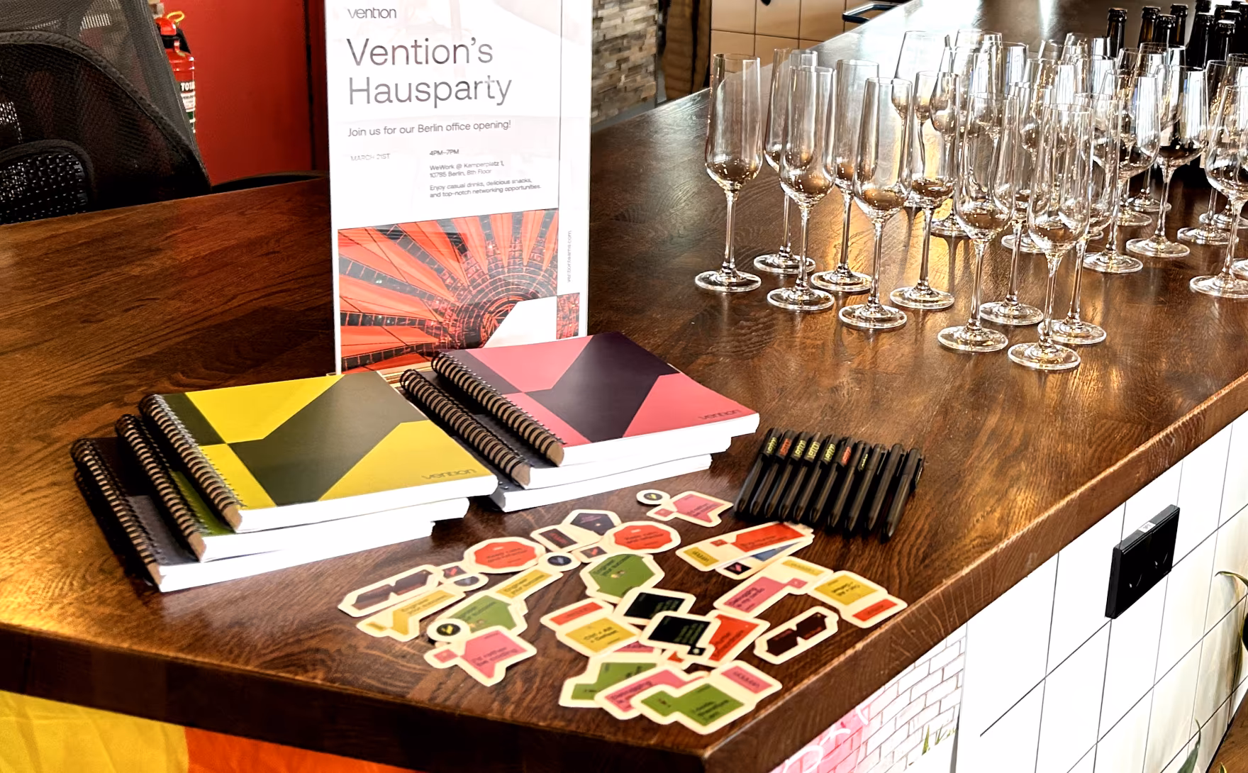 Vention's Hausparty in Berlin