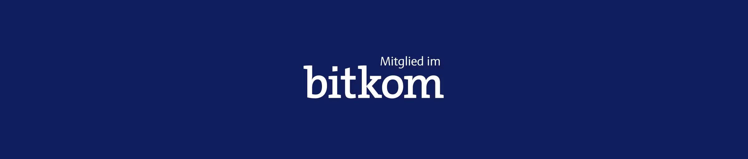 Vention ist offiziell Mitglied von Bitkom - Bitkom Logo
